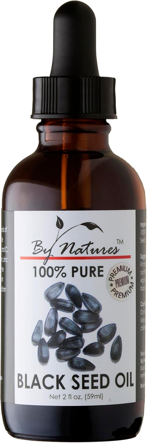 By Natures 100% Pure Black Seed Oil 2.0 Fl Oz