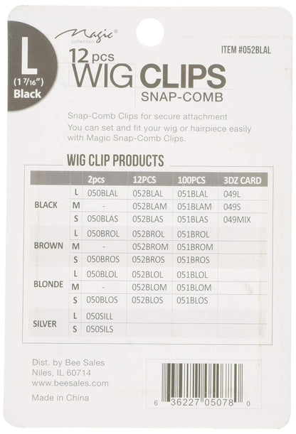 Wig Clips 12 Pcs