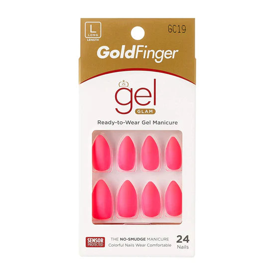 Gel Glam Nails. Gc19