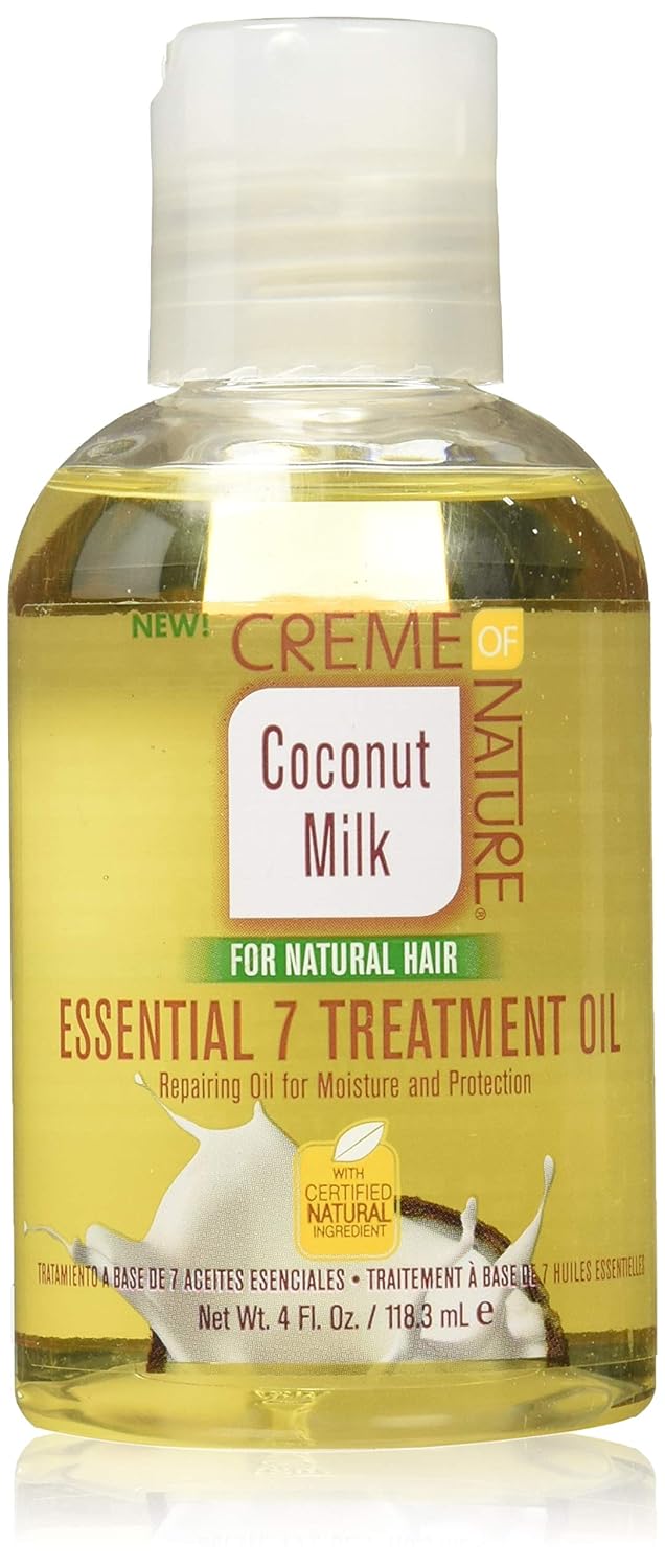 Creme of nature coconut milk essential 7 treatment oil