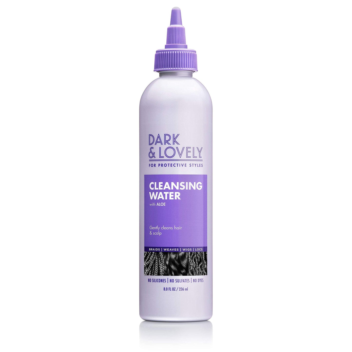 Dark and Lovely for protective  styles cleansing water