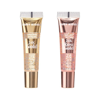 24k Gold Lip Gloss. Gold