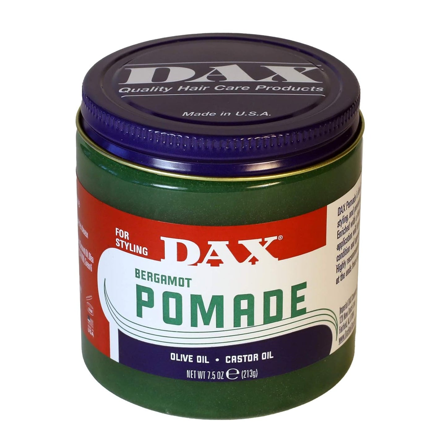 DAX Pomade Vegetable Oil  7.5 O