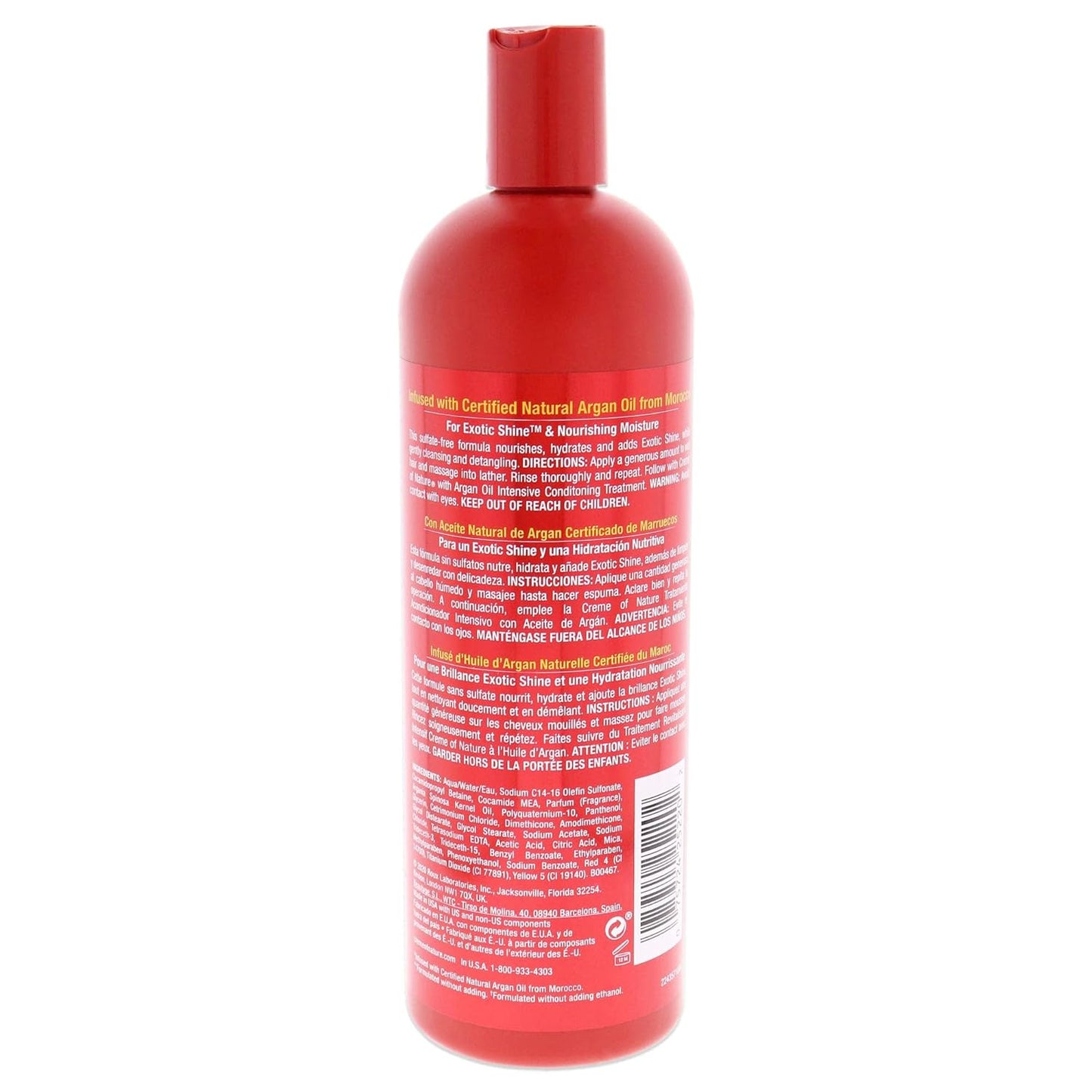 Creme of nature Argan Shampoo.