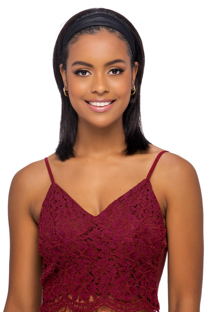 Vivica A. Fox HHB-TOVA, Remi Natural Human Hair - Headband Wig