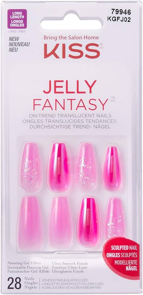 Kiss Jelly Fantasy Nail. KGFJ02