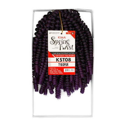 Harlem125 Synthetic Hair Braids Kima Spring Twist 8"