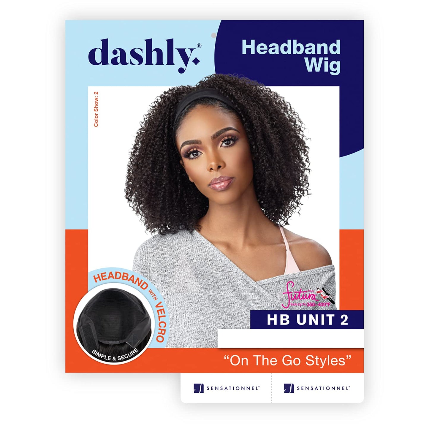 Sensationnel Dashly headband wig. HB UNIT 2