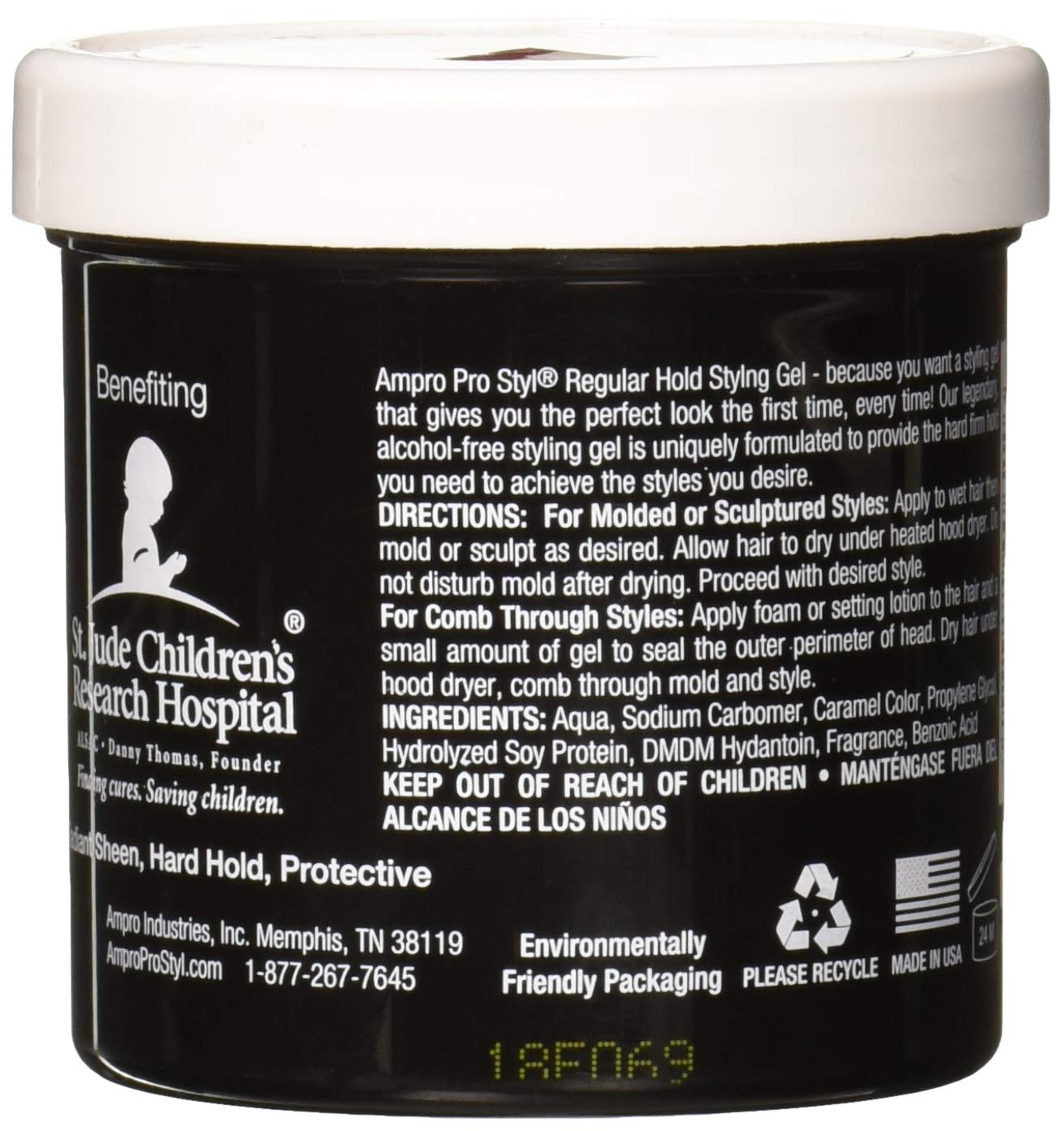 Ampro Pro Style Protein Styling Gel - 6 oz