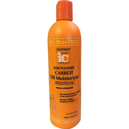 I C Fantasia hair polisher carrot oil moisturizer