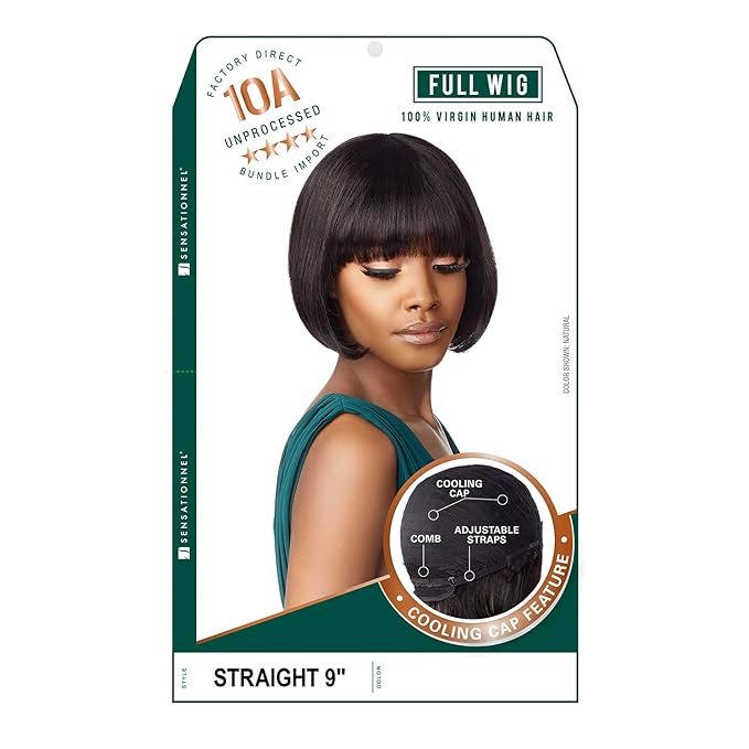 Sensationnel 10 A Straight 9" Wig