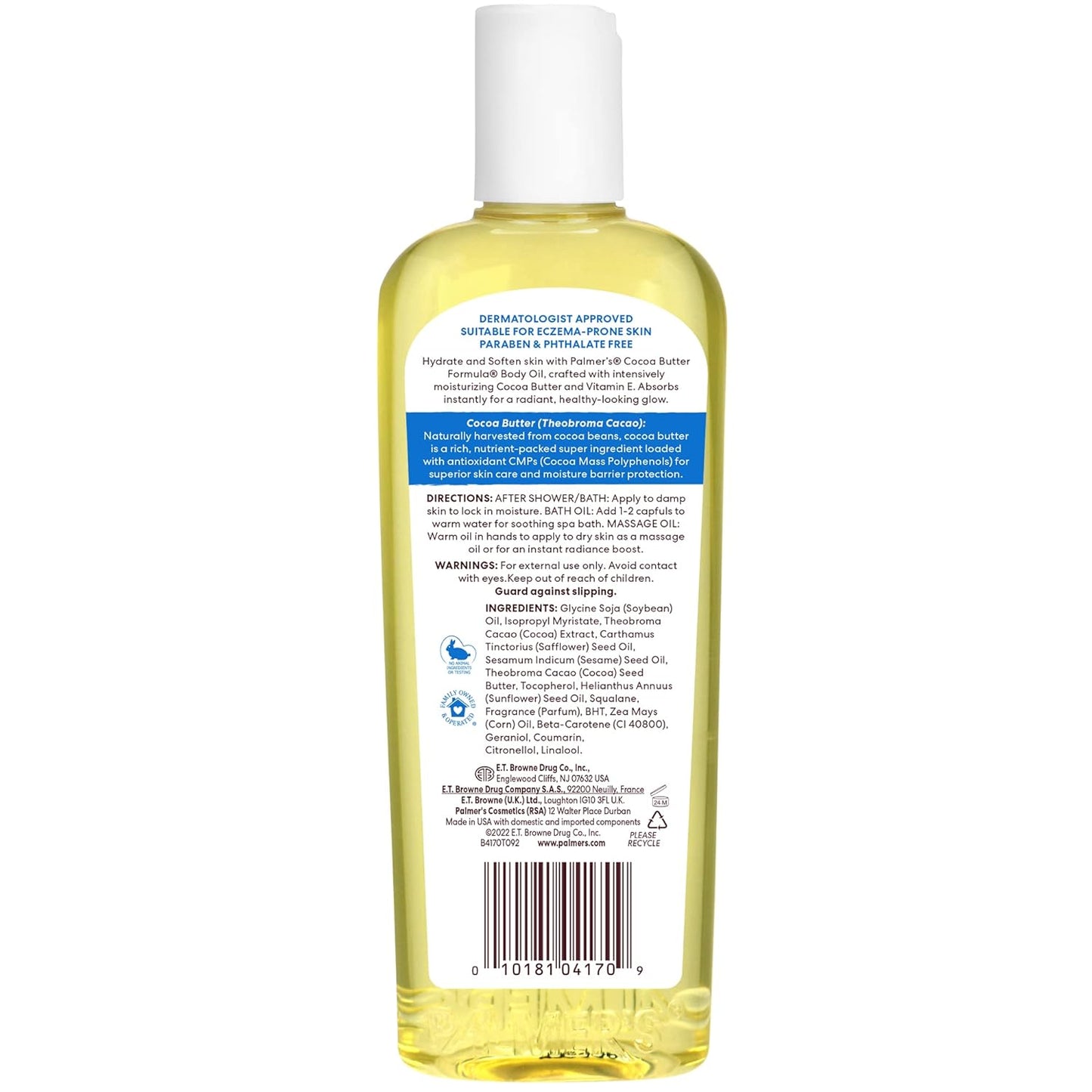 Palmer's Body Oil  8.5 oz