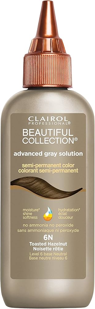 Clairol beautiful collection advanced gray solution semi-permanent color