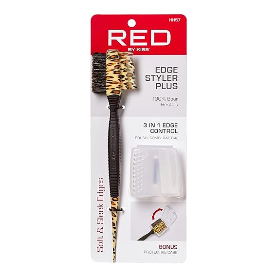 Red by Kiss Professional 3 IN 1 Edge Brush.