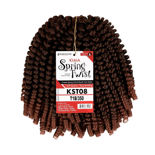 Harlem125 Synthetic Hair Braids Kima Spring Twist 8"