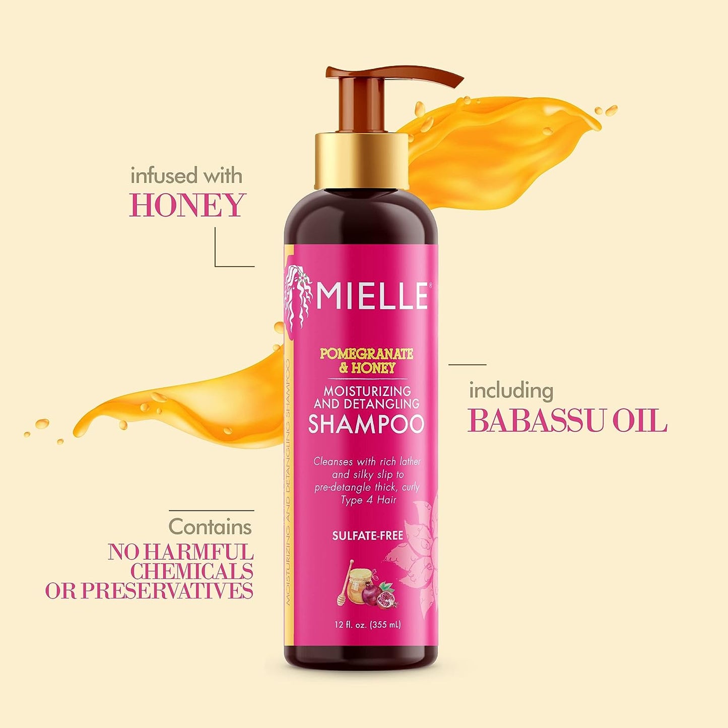 Mielle Pomegranate Moisture Shampoo