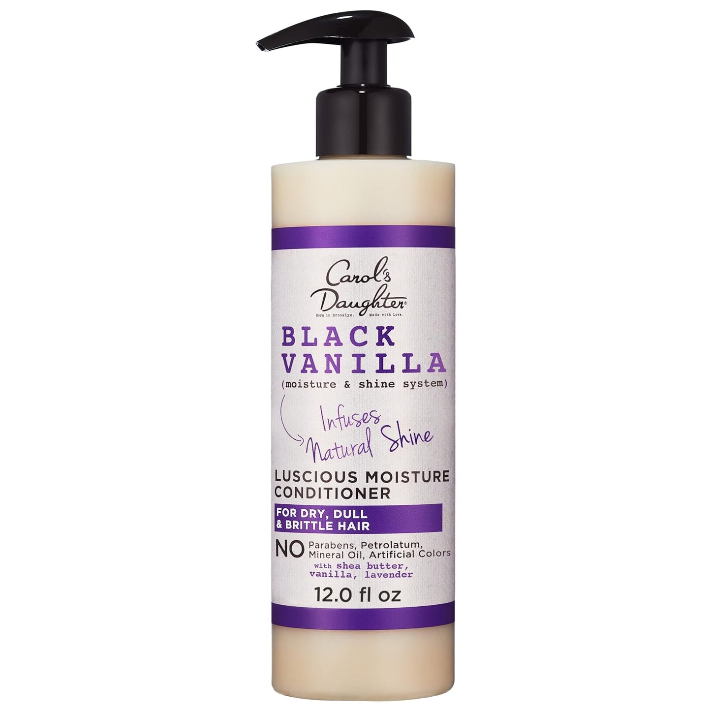 Carol's Daughter Black Vanilla Moisture Sulfate Free Conditioner for Curly, Wavy or Natural Hair, Moisturizing Hair