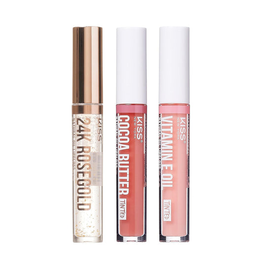 Kiss natural oil lip gloss. Cocoa butter. KO11