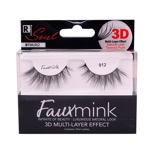 3D Fauxmink lashes-Fml012