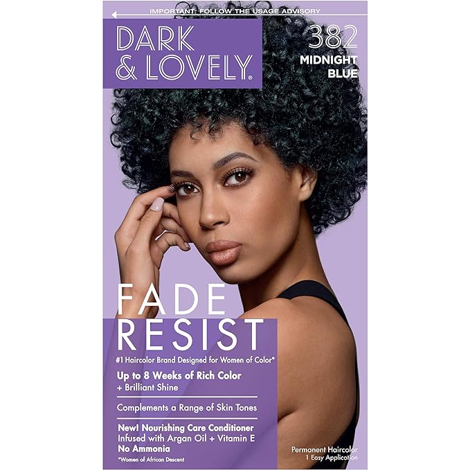 Dark & lovely fade resist permanent hair color