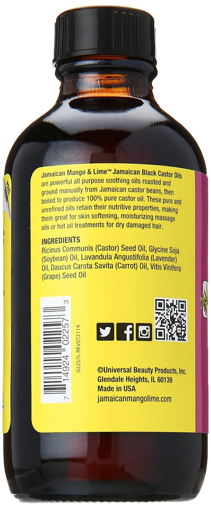 Jamaican Mango & Lime black castor oil lavender