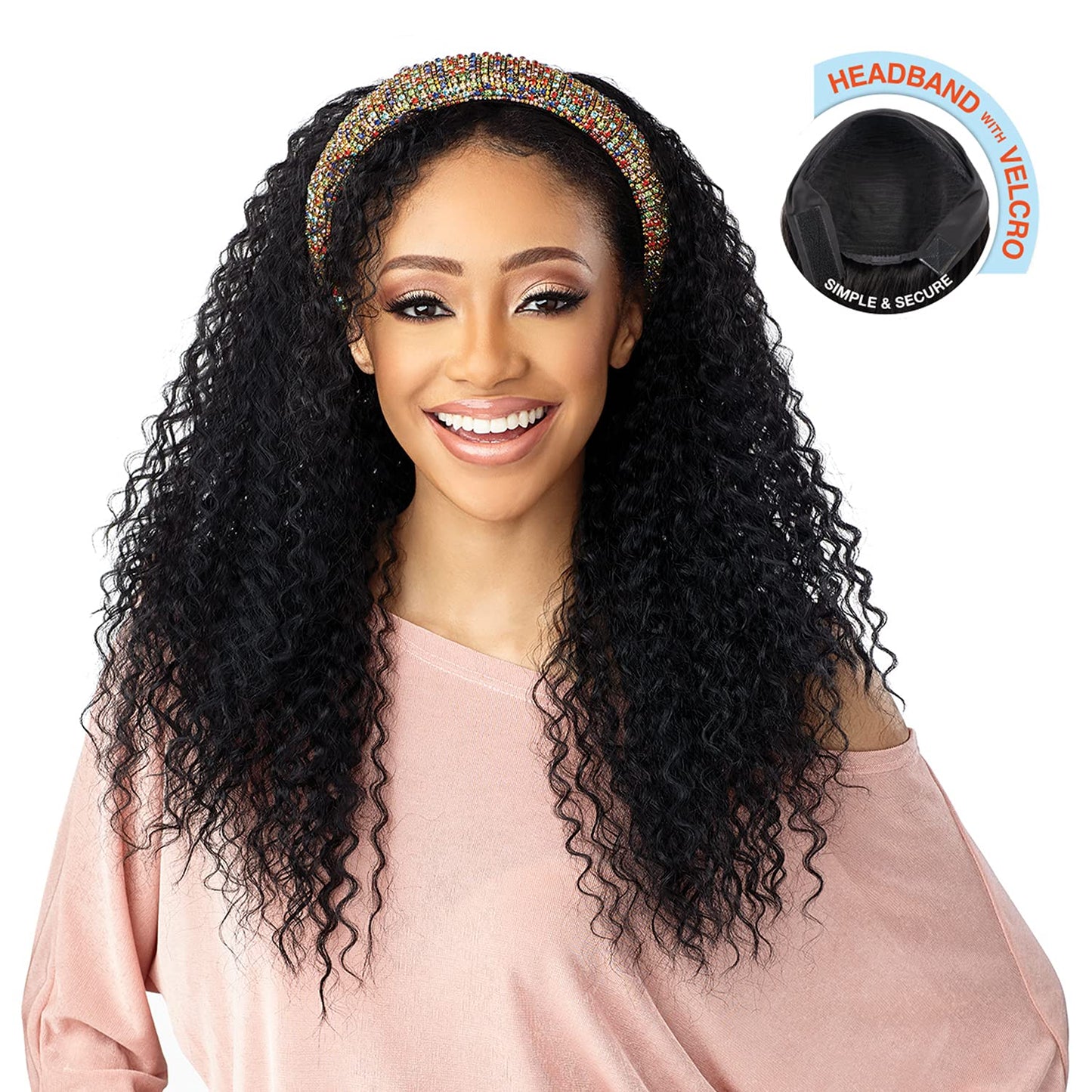 Sensationnel Dashly headband wig. HB UNIT 3