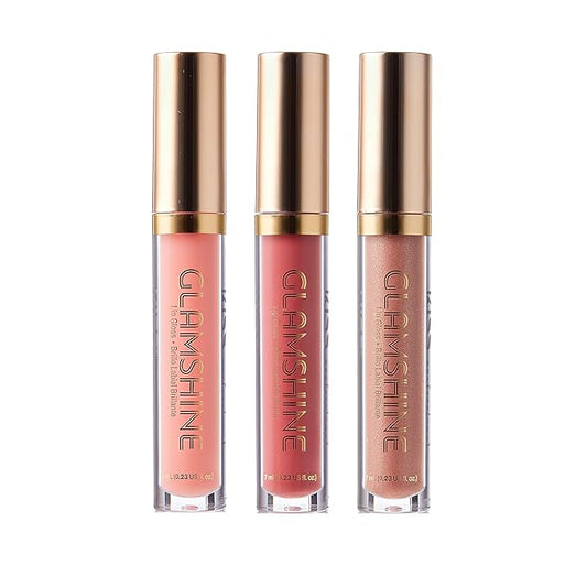 Kiss glam shine lip gloss. Bare baby.  KSLG06