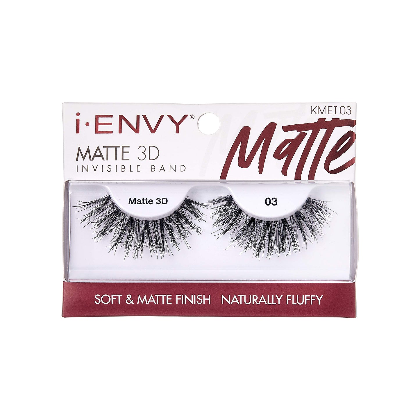 I ENVY MATTE 3D lashes. KMEI03