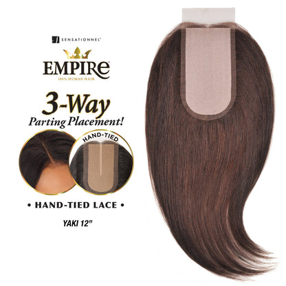 Empire Human Hair Closure 12" Yaki