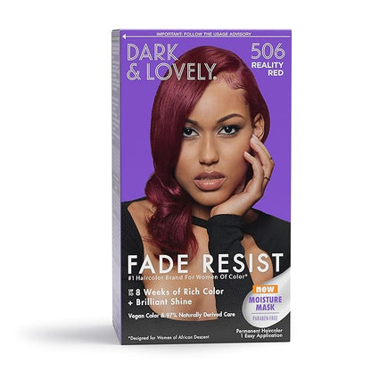 Dark & lovely fade resist permanent hair color