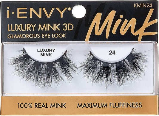 I ENVY Luxury mink 3D lashes. KMIN24