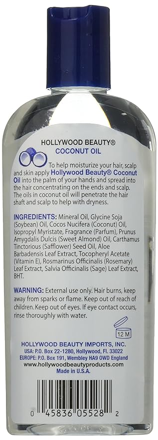 Hollywood beauty Coconut Oil