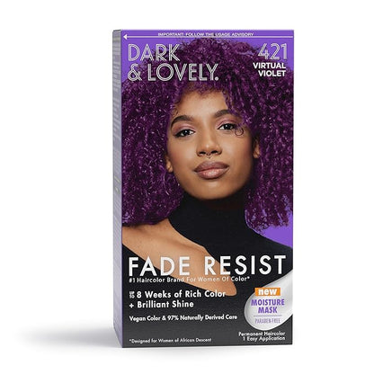 Dark & lovely fade resist permanent hair color