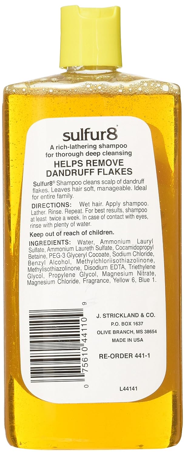 Sulfur 8 Medicated Shampoo, 11.5 Ounce