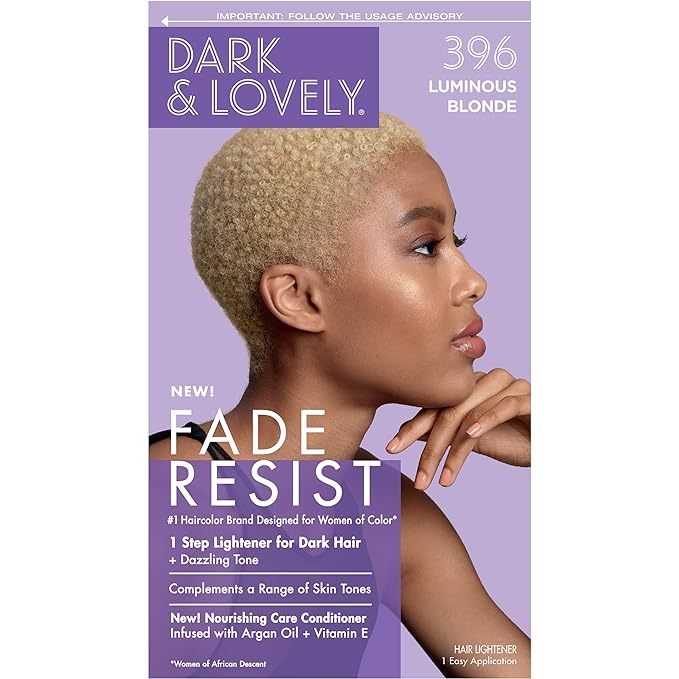 Dark & lovely fade resist permanent hair color