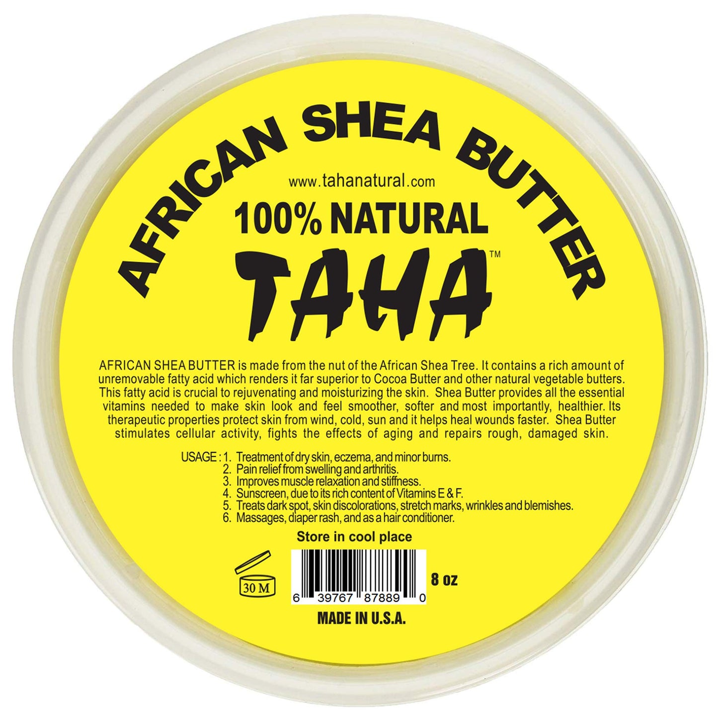 African Shea Butter-8oz  8oz