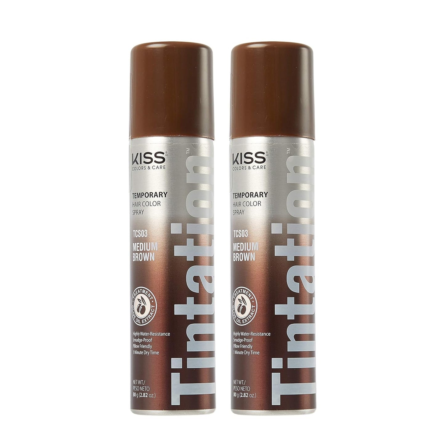 Red by kiss tintation temporary hair color spray