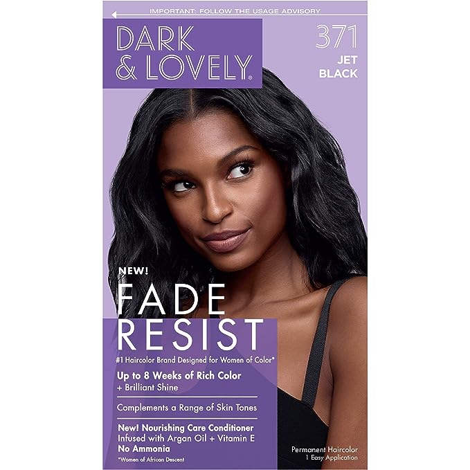 Dark & lovely fade resist permanent hair color