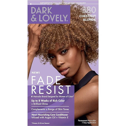 Dark & lovely fade resist permanent hair color