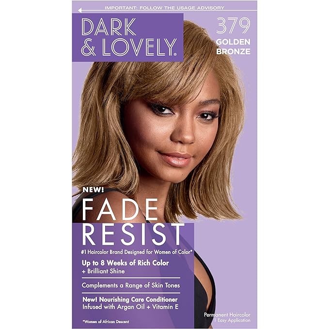 Dark & lovely fade resist permanent hair color