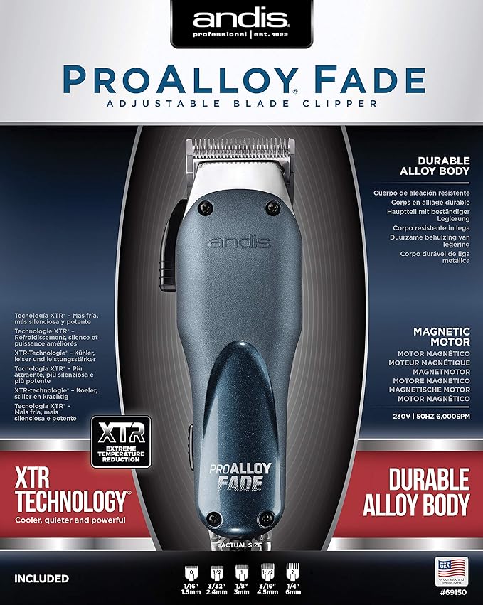 Andis Pro Alloy Fade Adjustable Blade Clipper