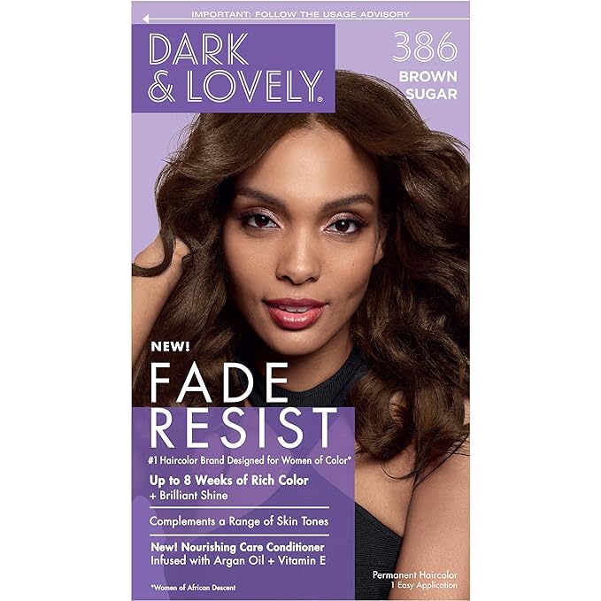 Dark & lovely fade resist permanent hair color