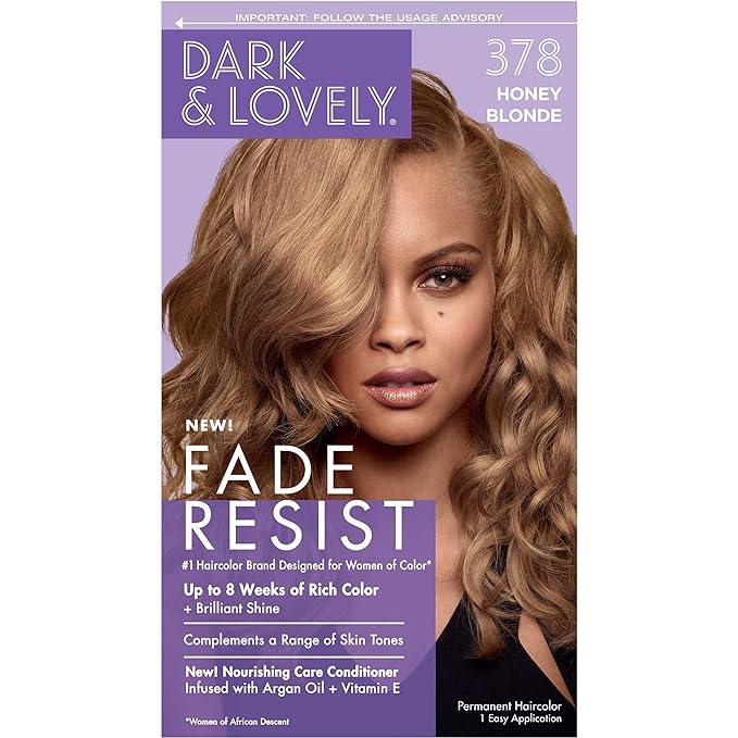 Dark & lovely fade resist permanent hair color