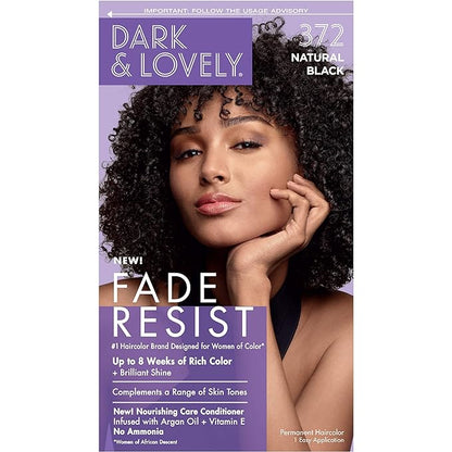 Dark & lovely fade resist permanent hair color