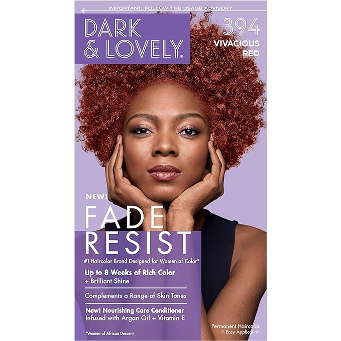 Dark & lovely fade resist permanent hair color