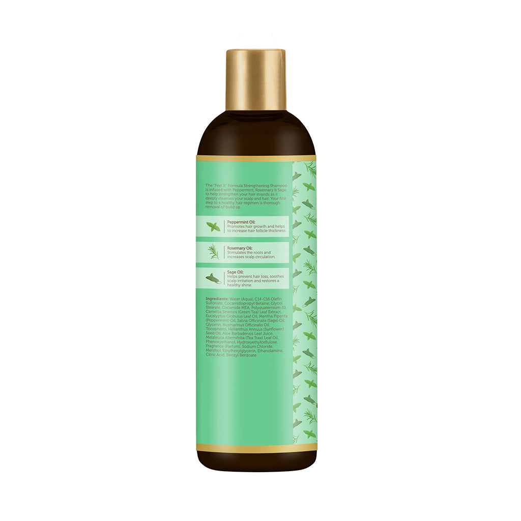 African pride feel it peppermint/ rosemary/ sage Shampoo