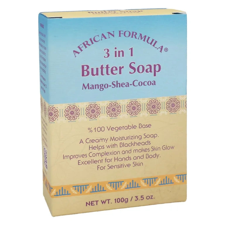 African formula 3 in 1 butter soap. Mango-shea-cocoa