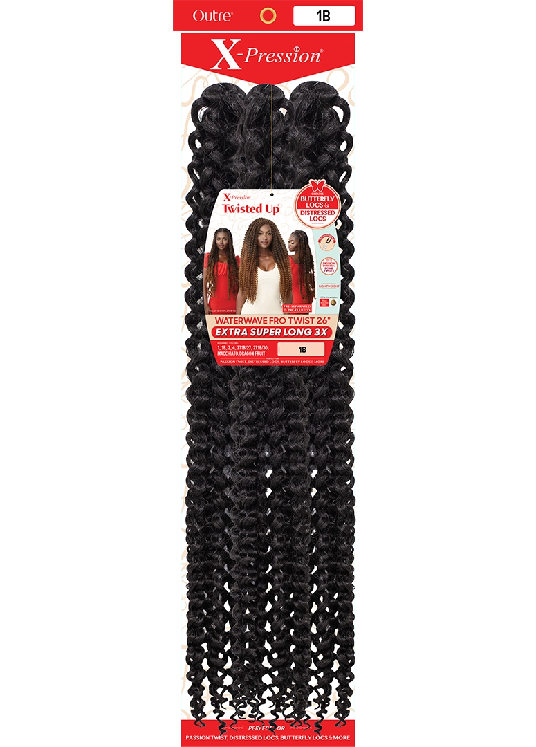 Outre Twisted Up Waterwave Fro Twist 26" Extra Superlong 3X