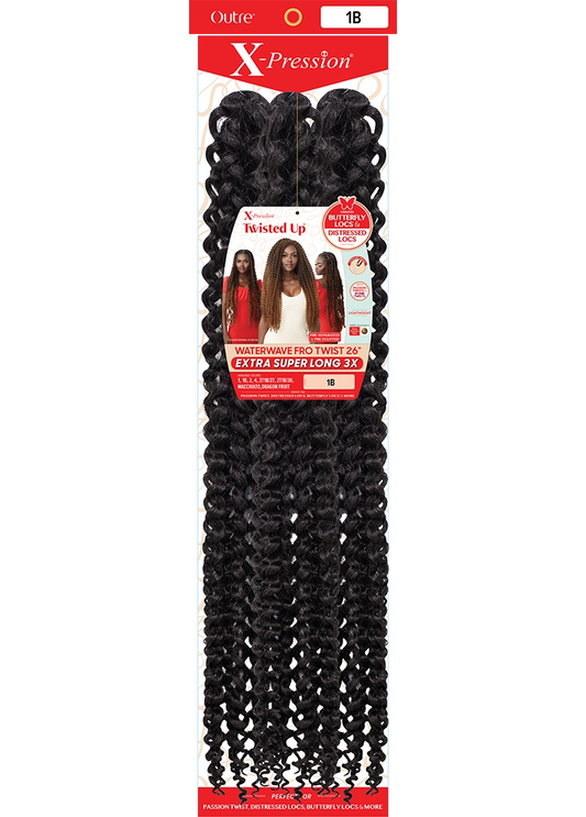 Outre Twisted Up Waterwave Fro Twist 26" Extra Superlong 3X