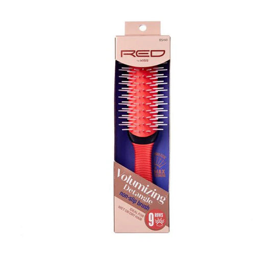 Red by kiss 9 rows non slip volumizing brush. BSH41